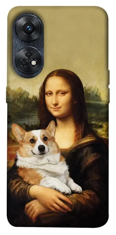 TPU чохол Demsky Mona corgi для Oppo Reno 8 T 4G