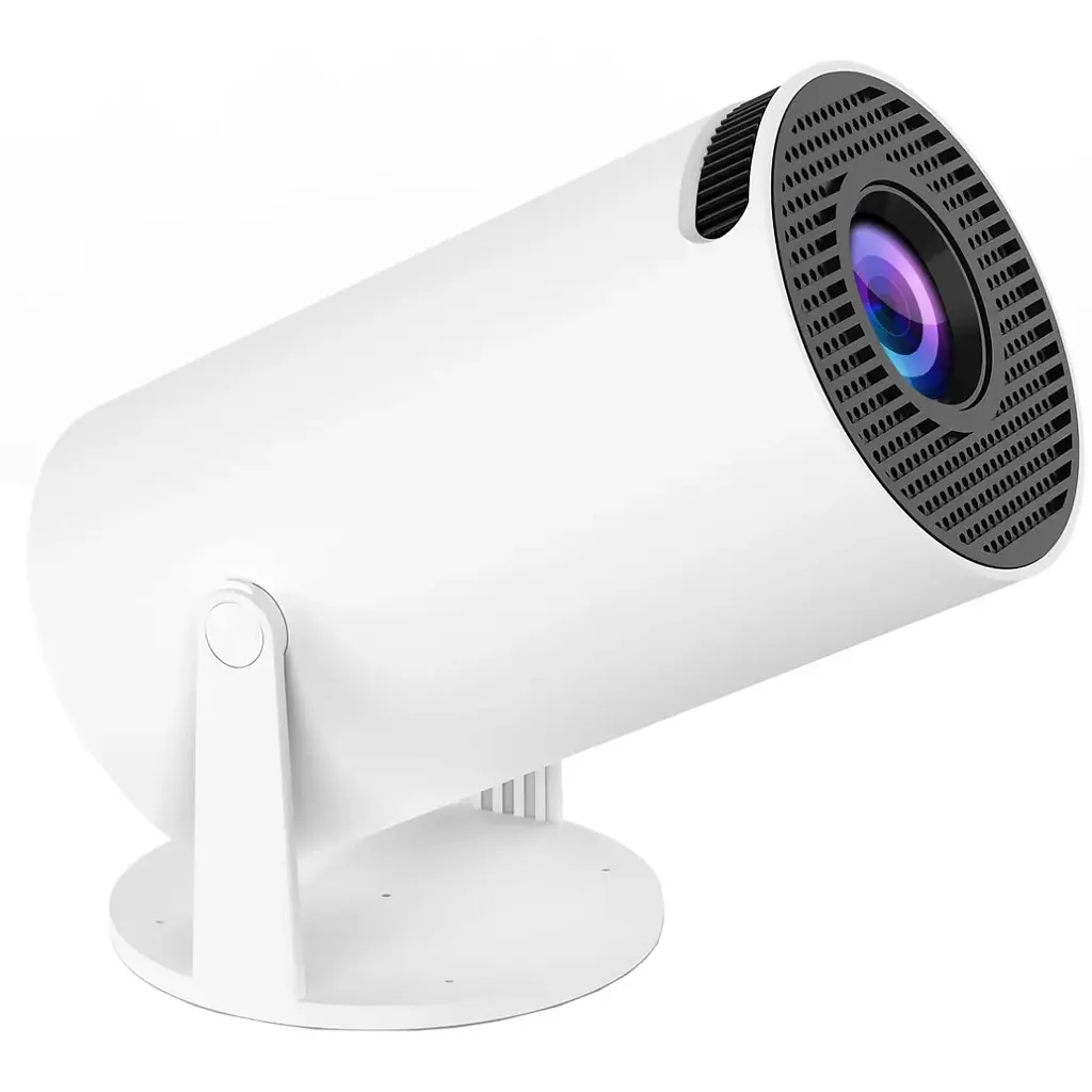 Проектор H96 MAX HY300A LED LCD HD 100AL 16:9 RK3326 1G/8G Android 9.0 HDMI WiFi BT білий - фото 2