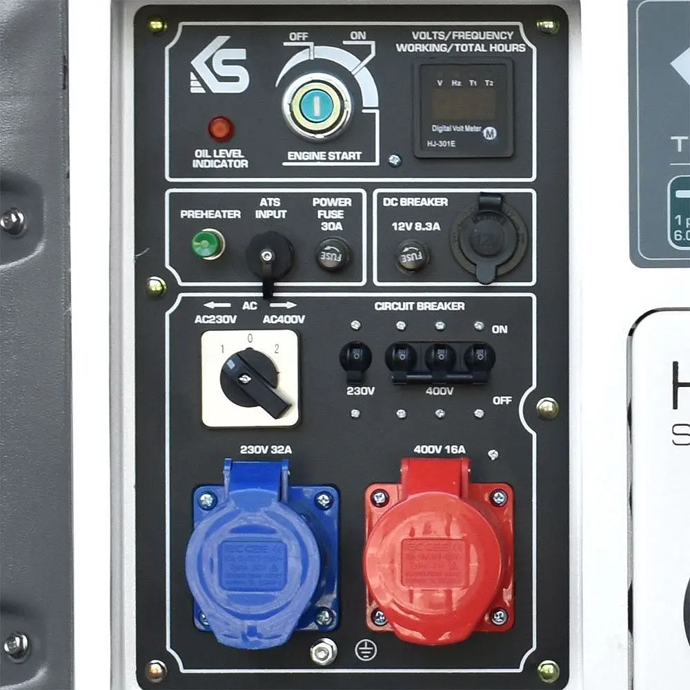 Генератор дизельний Konner&Sohnen KS 9300DE-1/3 ATSR [117116] - фото 9