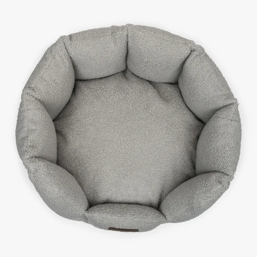 Лежак ортопедичний для собак "Shell Teddy" сірий XS(50*55см) - фото 3