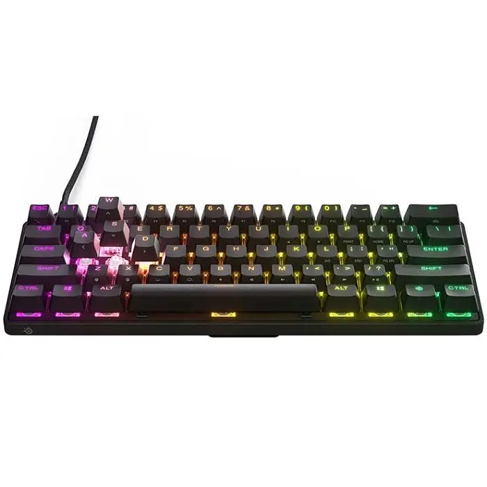 Клавіатура ігрова SteelSeries Apex Pro Mini Gen 3 UA HyperMagnetic, OmniPoint 3.0, OLED (64913) - фото 2