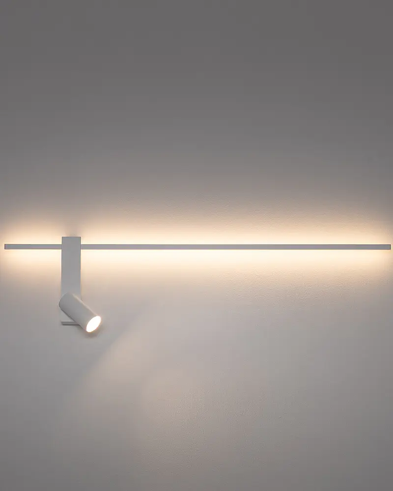 Бра, настенный светильник Nowodvorski 11578 Easy Left LED|GU10 MR11 11W|10W 3000K 450Lm IP20 белый - фото 6