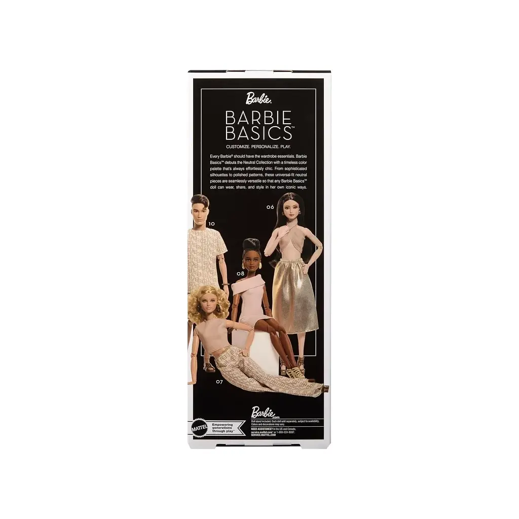 Лялька Barbie Signature Basics 6 Брюнетка (JJX25) - фото 11