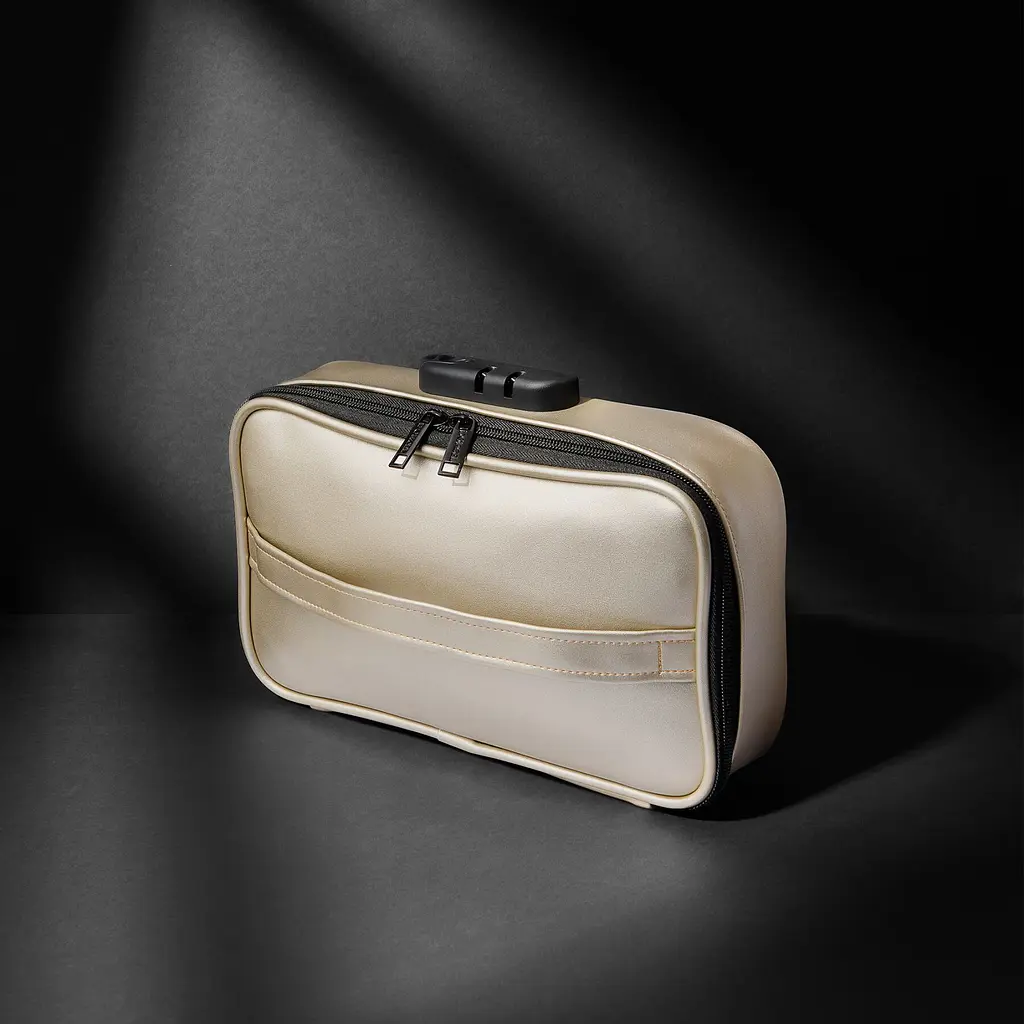 Кейс для іграшок з кодовим замком Dorcel DISCREET BOX LUXURY GOLD - фото 14