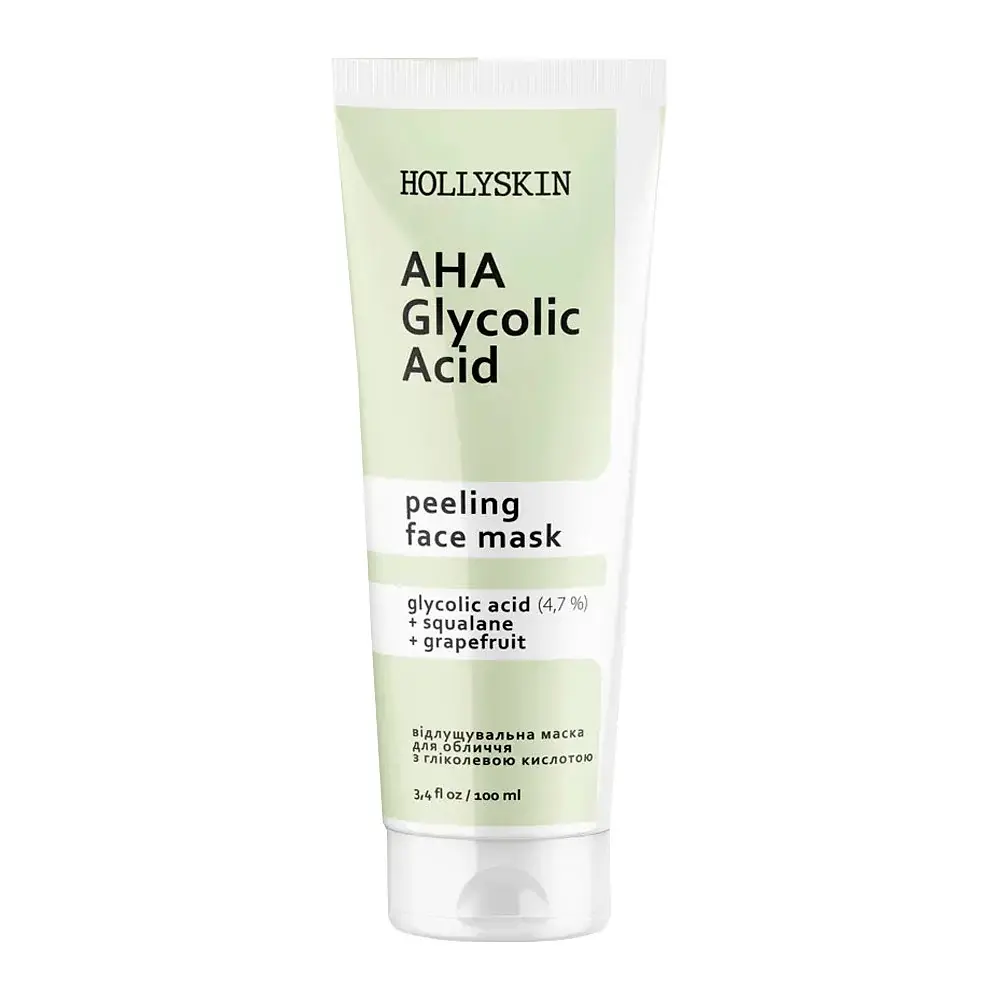 Маска для лица HOLLYSKIN Glycolic AHA Acid Face Mask 100 мл - фото 2