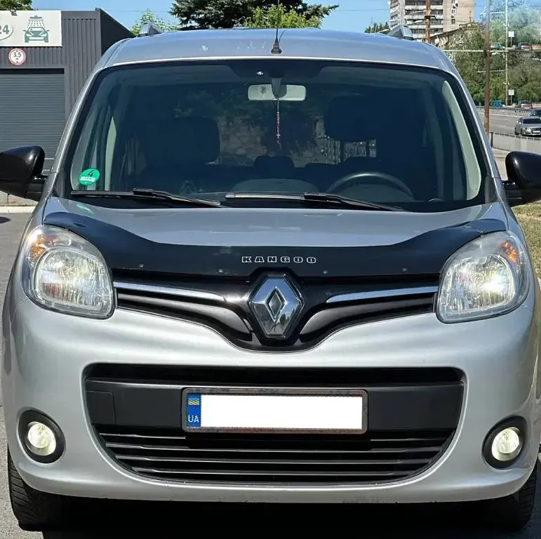 Дефлектор капоту мухобійка для Renault Kangoo 2013- після рестайлінгу (Vip Tuning) RL31 - фото 2