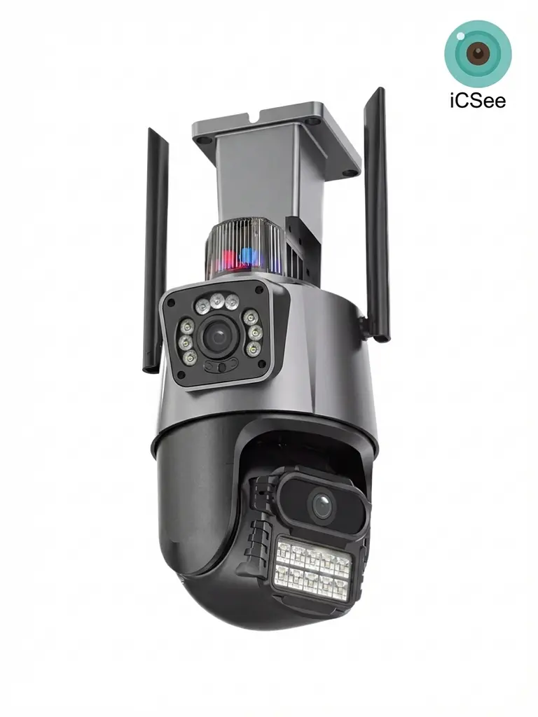 Інтелектуальна IP-камера Wi-Fi Full HD, ANDER ONE, 2 объектива, для зовнішнього та внутрішнього відеоспостереження, поворотна, з - фото 2