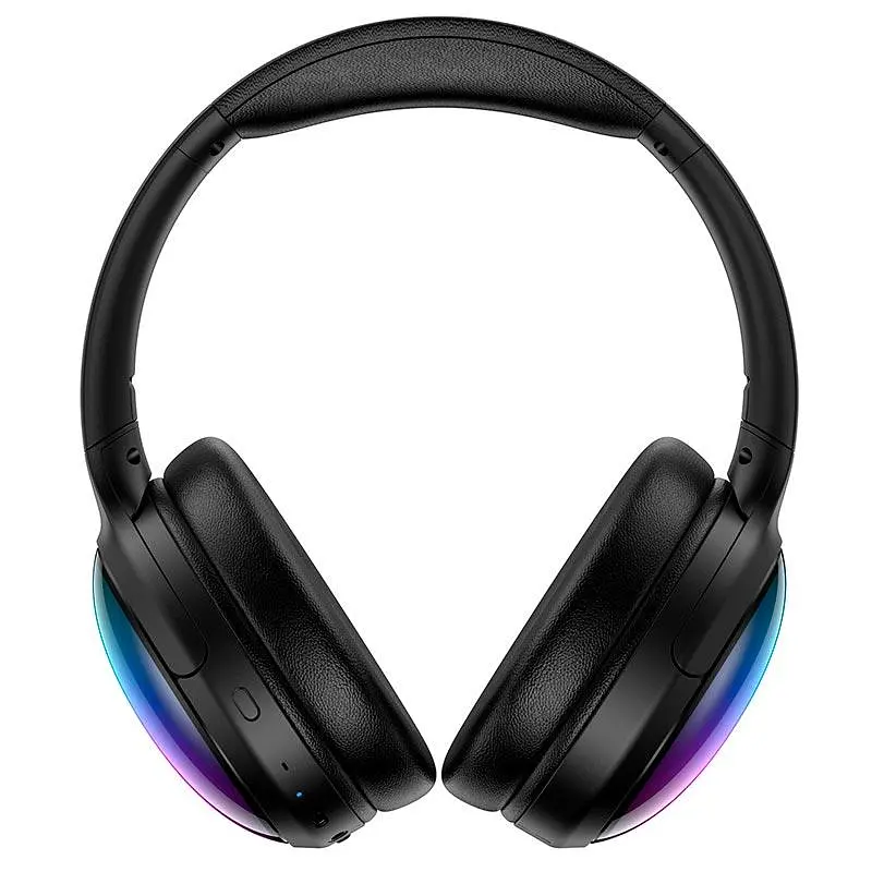 Наушники Onikuma Bluetooth Headphones with ANC Microphone 3, BT5.3, Type-C, AUX, ANC, 800mAh, 38H, RGB, black - фото 2