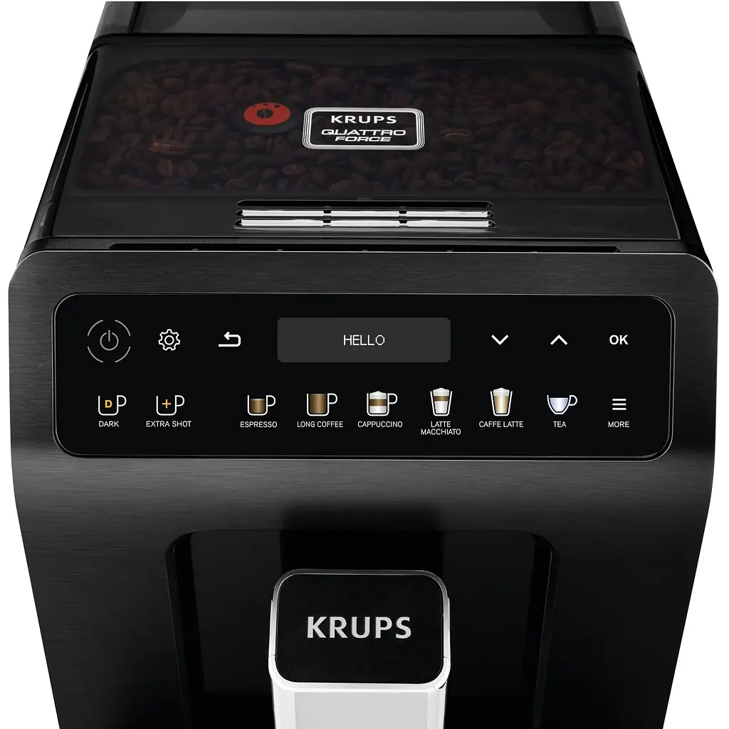 Кофемашина Krups Evidence Plus Titanium, 2.3 л черный - фото 5