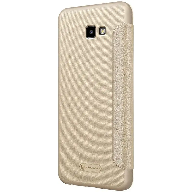 Чехол-книжка Nillkin Sparkle Leather Case Samsung Galaxy J4+ Gold - фото 3