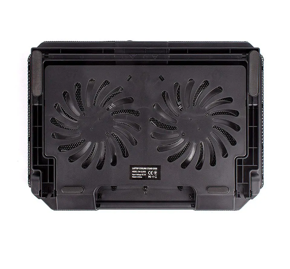 Охолоджувальна підставка для ноутбука 15.6 дюйма ColorWay Cooling Game CL-Q100 2xfans - фото 4