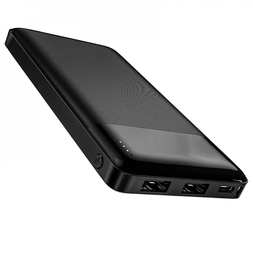 Зовнішній аккумулятор HOCO J72 Easy travel power bank(10000mAh) чорний - фото 2