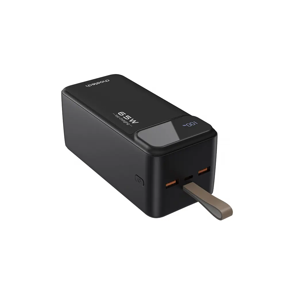 Батарея універсальна Choetech 50000mAh, PD/65W, QC/3.0, USB-C In/out, 2*USB-A (B733-CCBK)