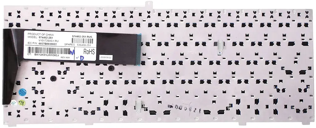 Клавіатура для ноутбука HP ProBook 4410S, 4411S, 4413S, 4415S, 4416S Black, (No Frame) - фото 2