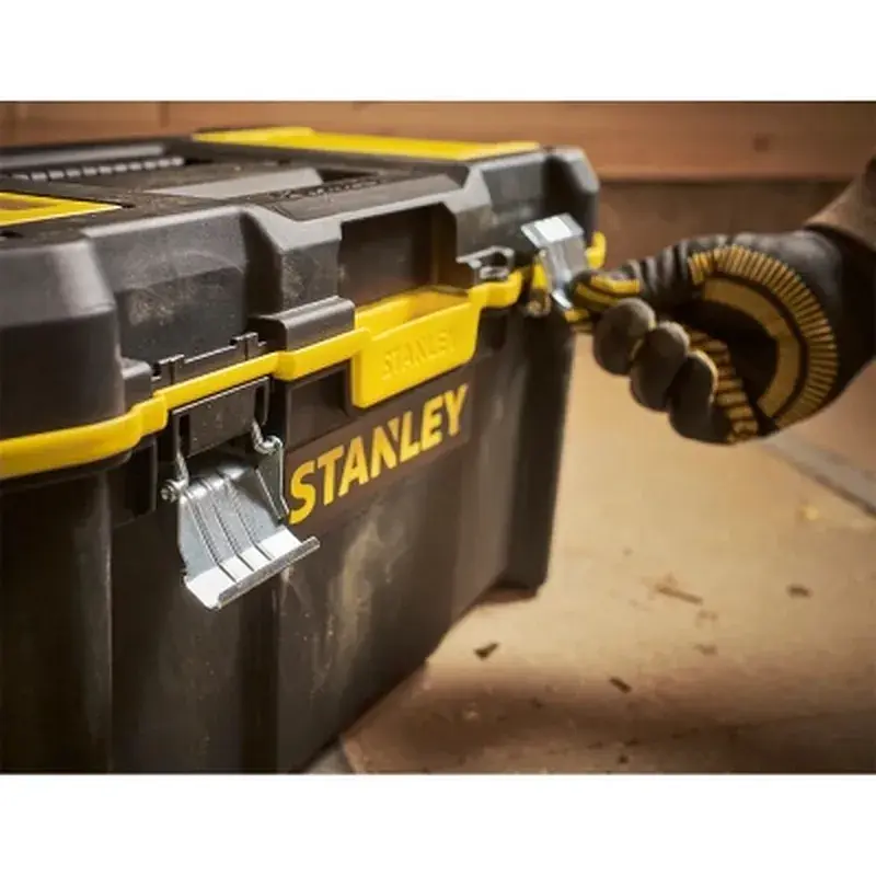 Ящик для інструментів Stanley ESSENTIAL Cantilever, 19", 490х290х250 мм, з металевими зам (STST83397-1) - фото 7