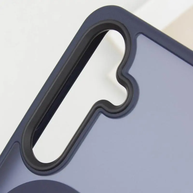 Чохол Ummi Colorful with MagSafe для Samsung Galaxy S25+ Синій / Navy Blue - фото 6