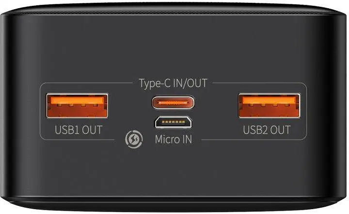 Внешнее зарядное устройство Baseus Bipow Digital Display 30000mAh 20W PPDML-N01 Черный - фото 4