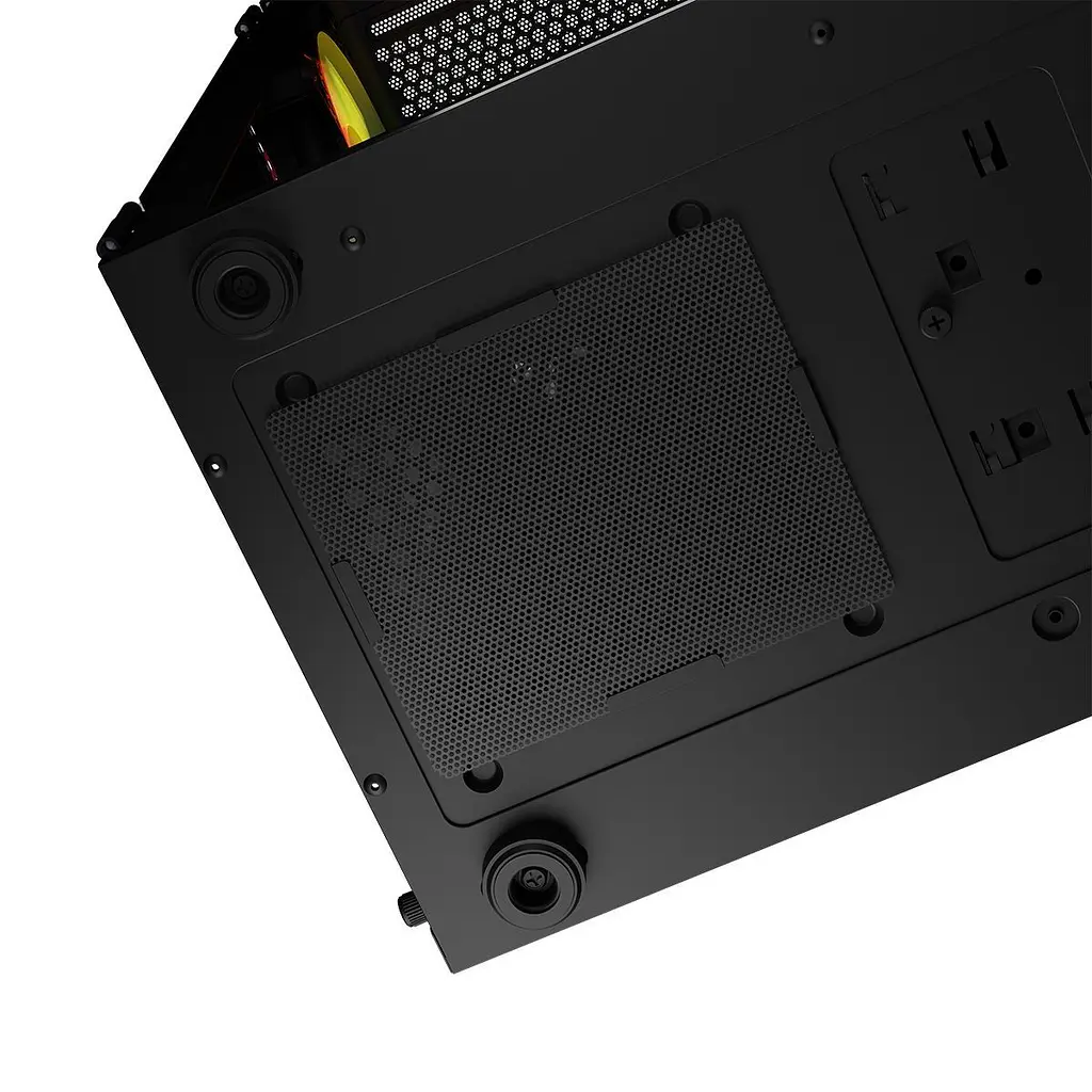Корпус LogicConcept PORTOS MESH+GLASS ARGB fans 4x120 мм BLACK без БЖ ATX (AT-PORTOS-10-0000000-0002) - фото 2