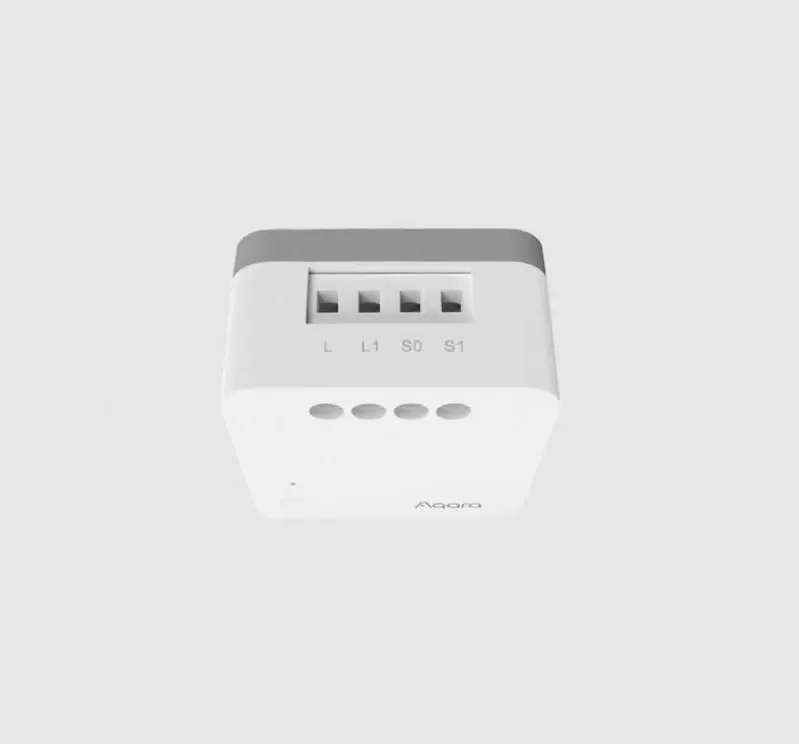 Умное одноканальное беспроводное реле без нейтрали Aqara Single Switch Module T1 No Neutral [SSM-U02/DLKZMK12LM] CN [61563] - фото 3