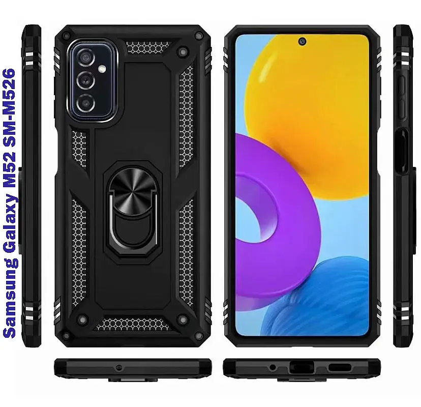 Панель BeCover Military для Samsung Galaxy M52 SM-M526 Black (707116) - фото 2