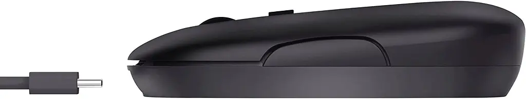 Компьютерная мышь Trust Puck Rechargeable Ultra-Thin BT/WL Silent черный teh0014000 - фото 6