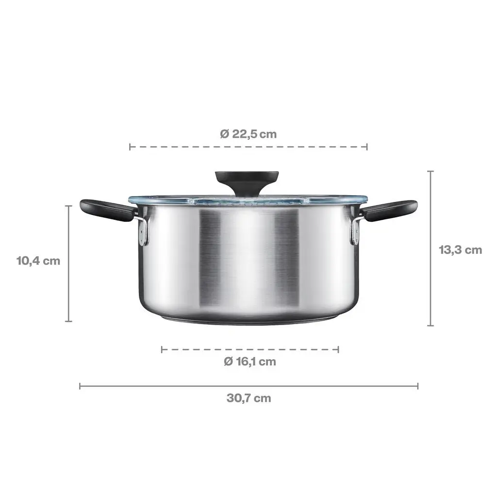Каструля Fiskars Functional Form™, 3 л (1072316) - фото 2