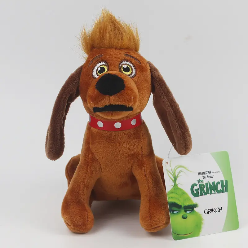 М'яка іграшка Собака Макс Грінч Grinch 16 см - фото 2
