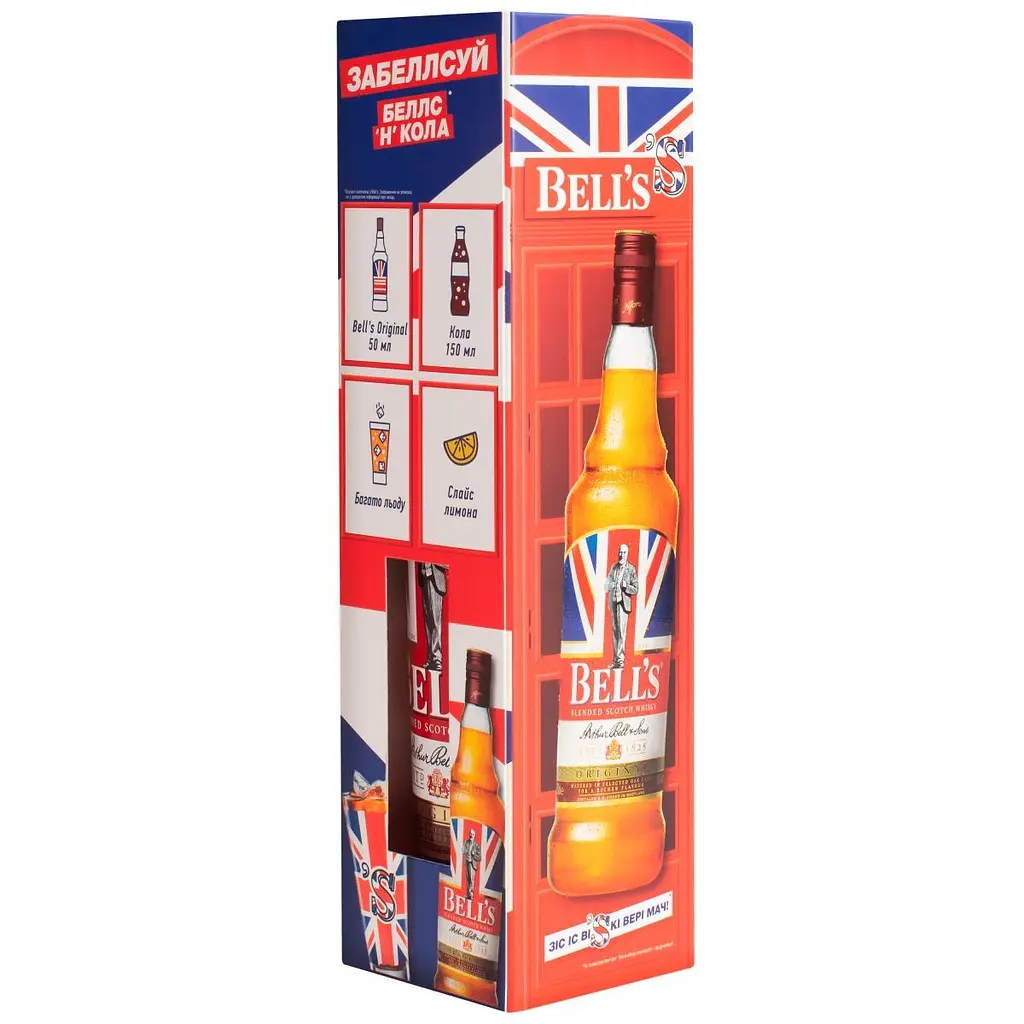 Виски Bell's Original Blended Scotch Whisky в коробке 40% 0.7 л - фото 3