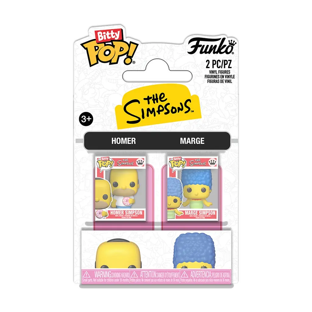 Фігурка Funko Pop набір Bitty POP! серії Сімпсони – Гомер і Мардж (94217) - фото 2