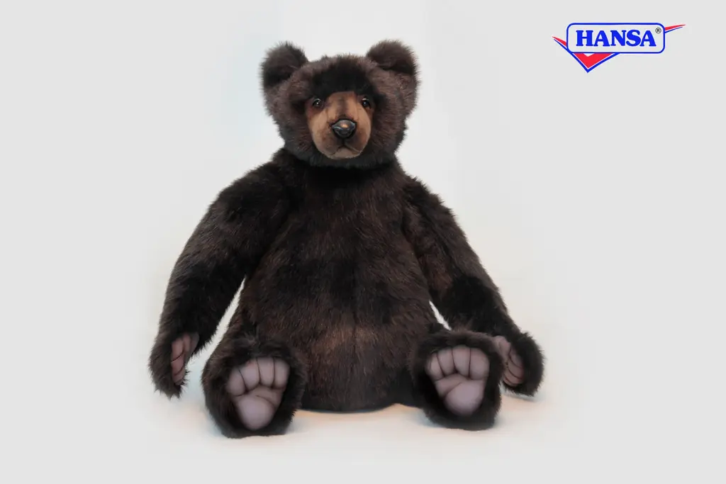 М'яка іграшка Hansa Ведмідь бурий Hansa, висота 70 см