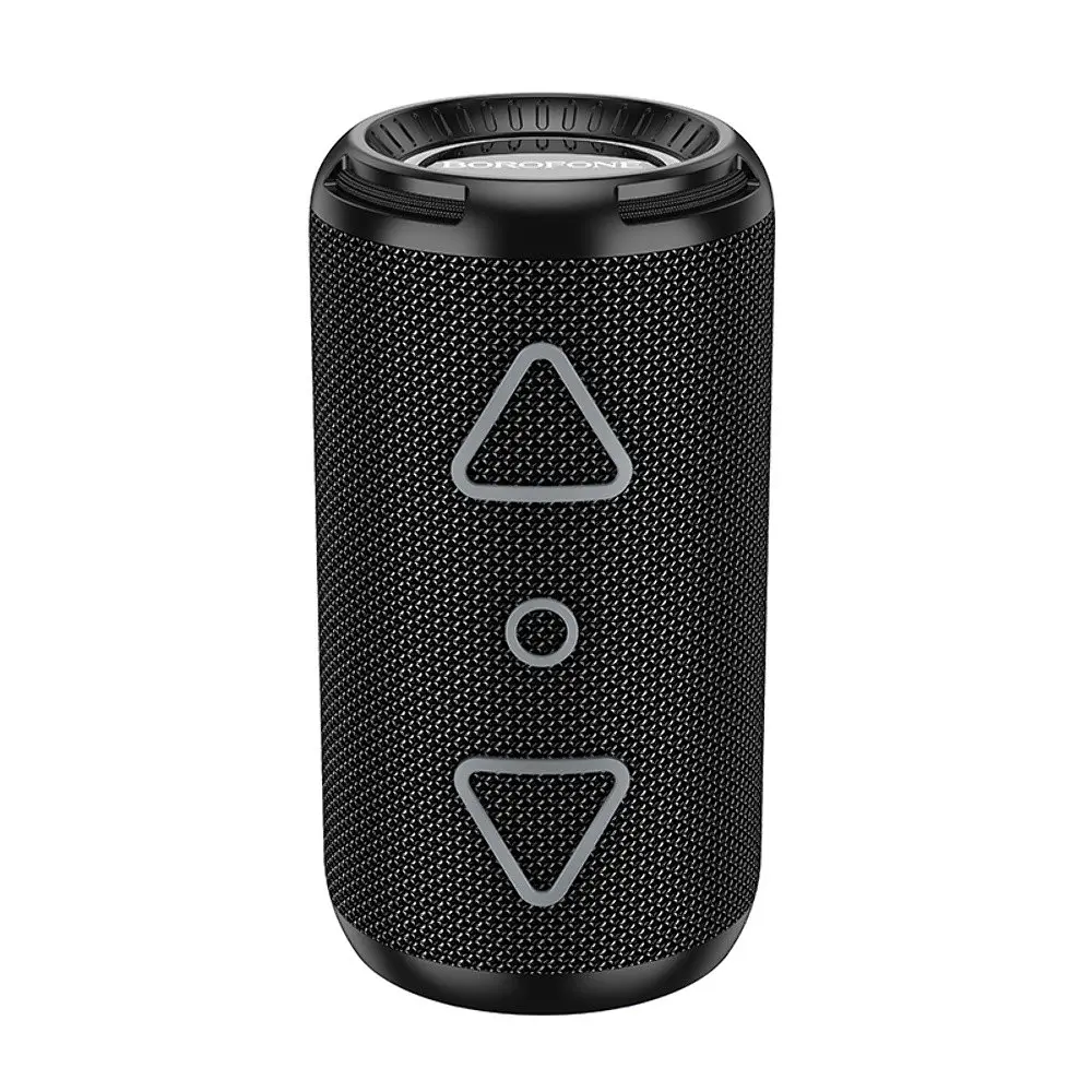 Портативний bluetooth колонка Borofone BR37 TWS з LED підсвічуванням чорний - фото 3