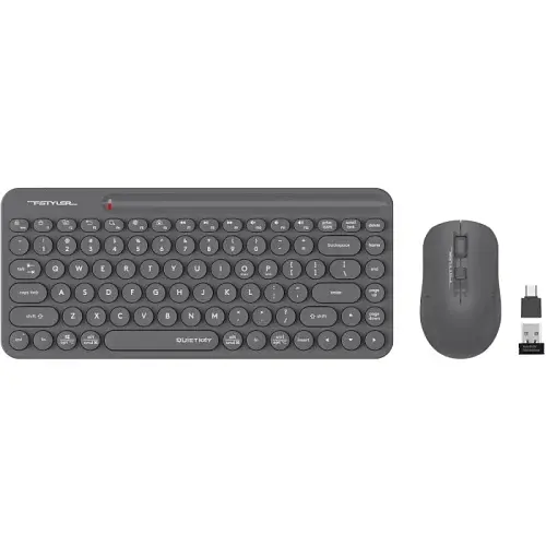 Комплект бездротовий A4Tech Fstyler FG3200 Air2 (Grey), Bluetooth / USB/Radio (USB) - фото 6