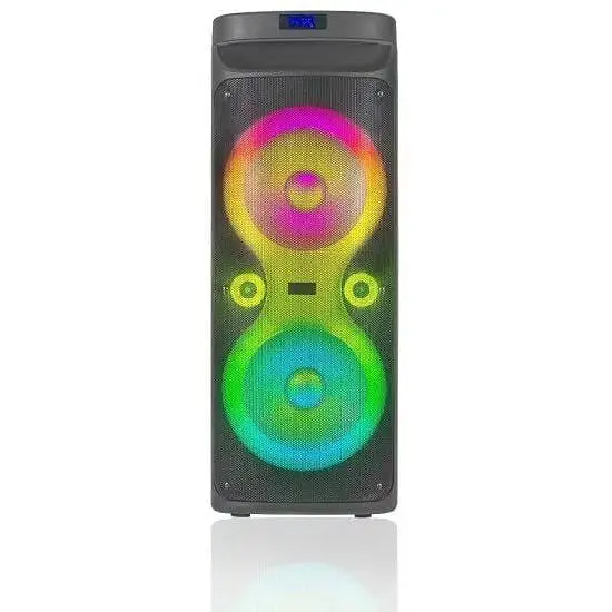 Портативна колонка валіза XPRO F2103 40Вт USB SD FM радіо Bluetooth 1 мікрофон ДК (41196-F2103) - фото 3