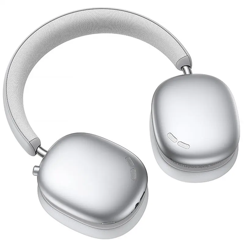 Накладні бездротові навушники Hoco W63 Triunfo ANC Silver - фото 5