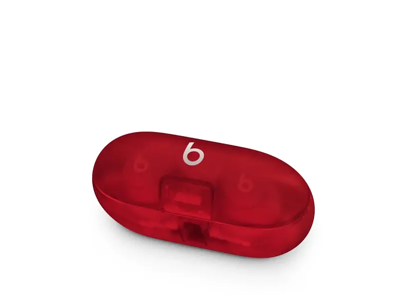 Навушники TWS Beats by Dr. Dre Solo Buds Transparent Red (MUW03) - фото 3