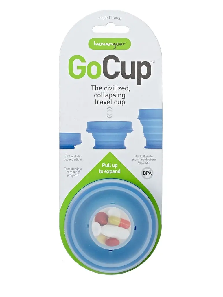 Чашка Humangear GoCup Small Blue (1054-022.0102) - фото 4