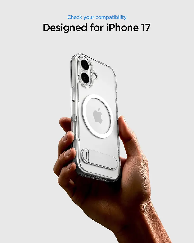Чохол Spigen для iPhone 17, Ultra Hybrid S MagFit, Clear White teh0019342 - фото 8