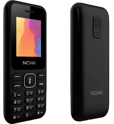 Мобільний телефон i1880 Black, 2 Sim, 1.77" (128x160) TN, microSD Nomi teh0028131
