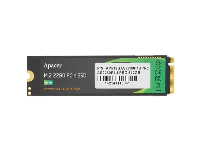 SSD-накопичувач Apacer AS2280P4U Pro 512 GB (AP512GAS2280P4UPRO-1) - фото 3