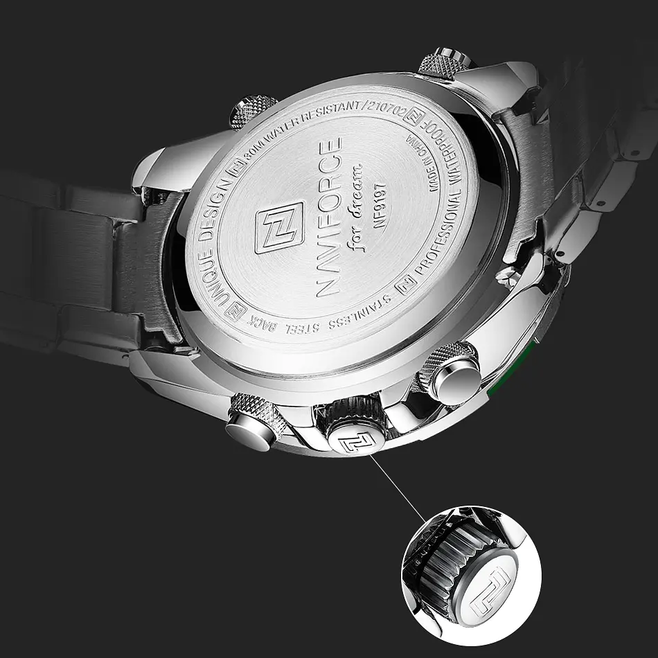 Годинник Naviforce Fly Steel - фото 11