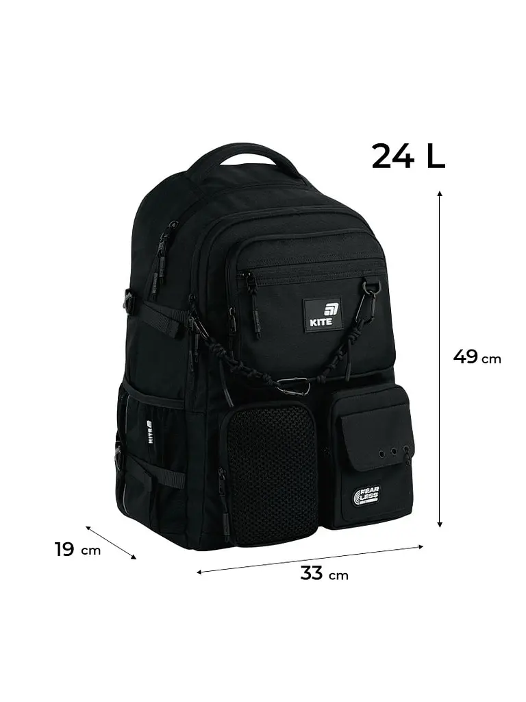 Рюкзак Kite Education teens 1018XL Fear Less (K26-1018XL-1) - фото 6