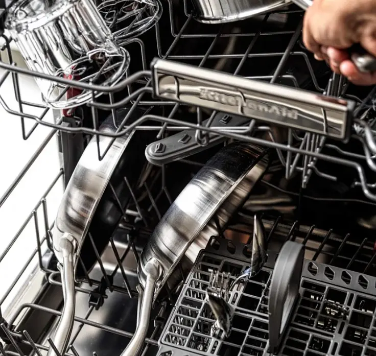 Набір сковорідок KitchenAid MSS 2 предмети сріблястий СС004915-001 - фото 4
