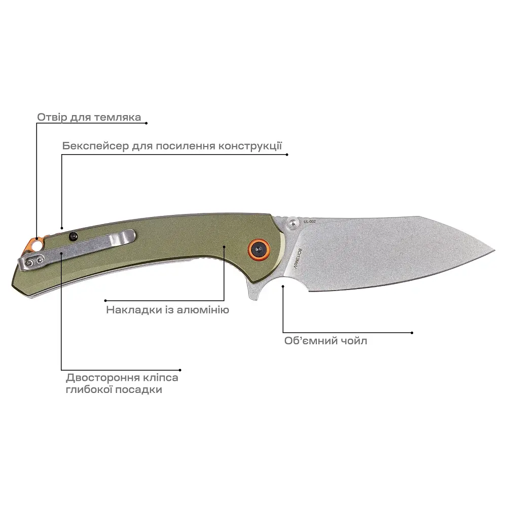 Нож Skif Jock SW Olive Green - фото 7