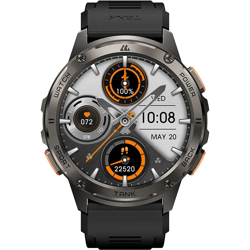 Наручний смарт-годинник Kospet Tank T3 Black (16423-hbr) - фото 7