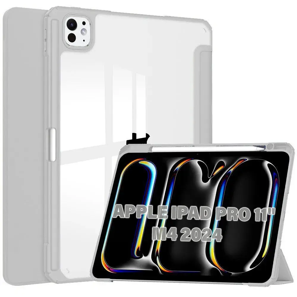 Чохол до планшета BeCover Soft Edge TPU Apple iPad Pro 11" M4 2024 Gray (711715)