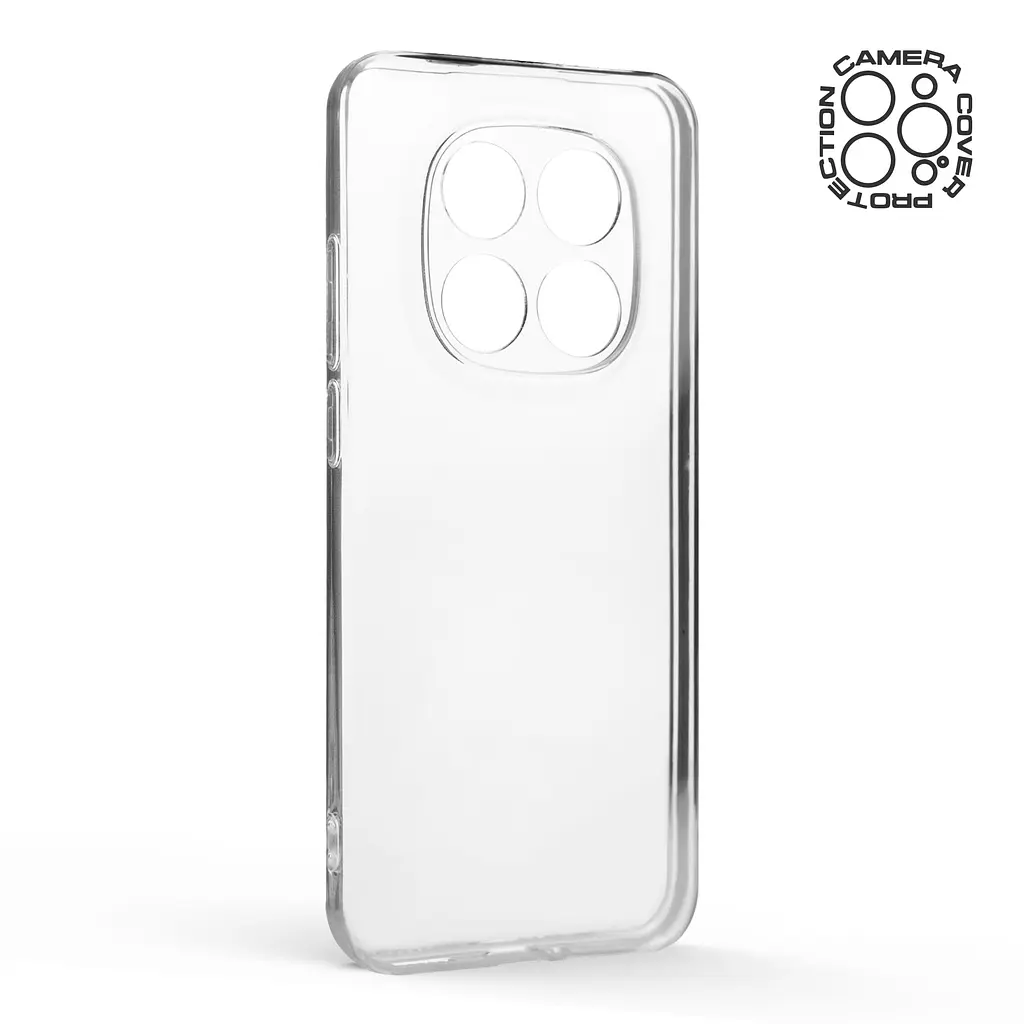 Прозрачный чехол для Xiaomi Redmi Note 15 Pro 5G с защитой камеры, тонкий, силиконовый, бесцветный, ударостойкий, противоударный бампер c закрытой камерой, ArmorStandart (ARM89688) - фото 2