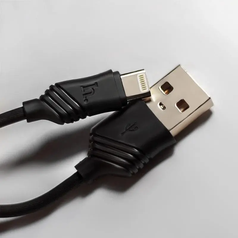 Адаптер живлення Hoco C12 Smart dual USB-набір із кабелем мікро чорний 6957531064114 - фото 3