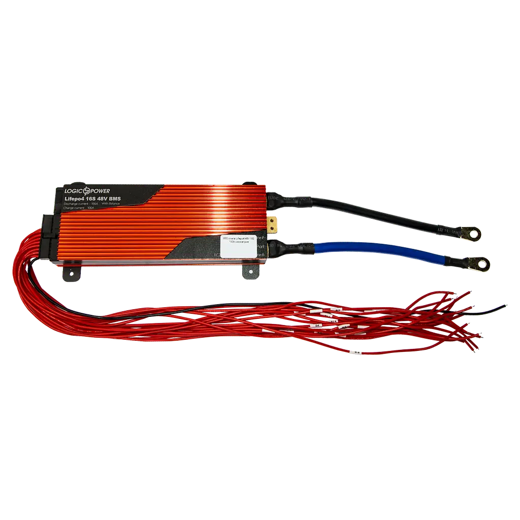 BMS плата LiFePO4 48V 16S Dis 100A Ch 50A - фото 2