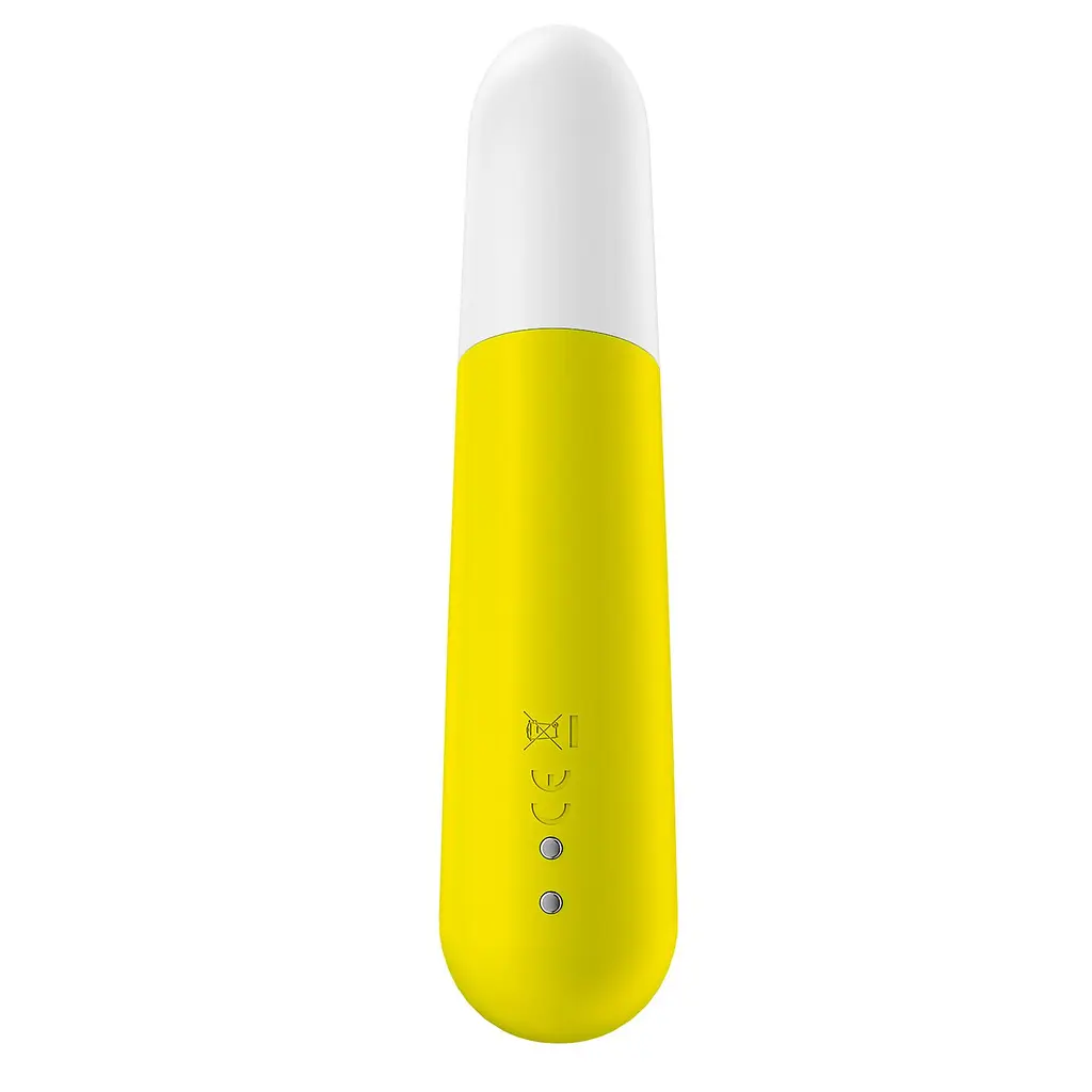 Віброкуля перезаряджувана Satisfyer Ultra Power Bullet 4 Yellow - фото 5