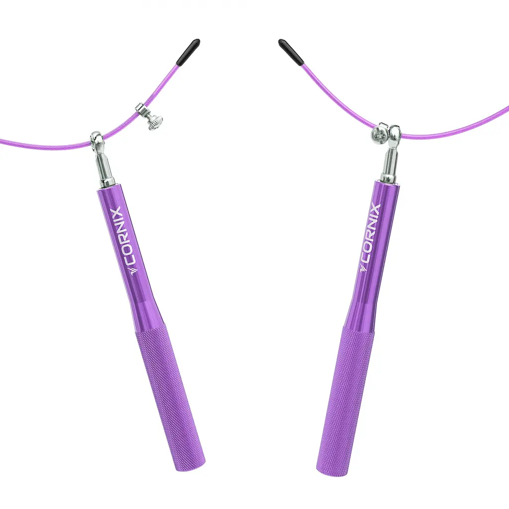 Скакалка швидкісна для кросфіту Cornix Speed Rope XR-0159 Purp - фото 3